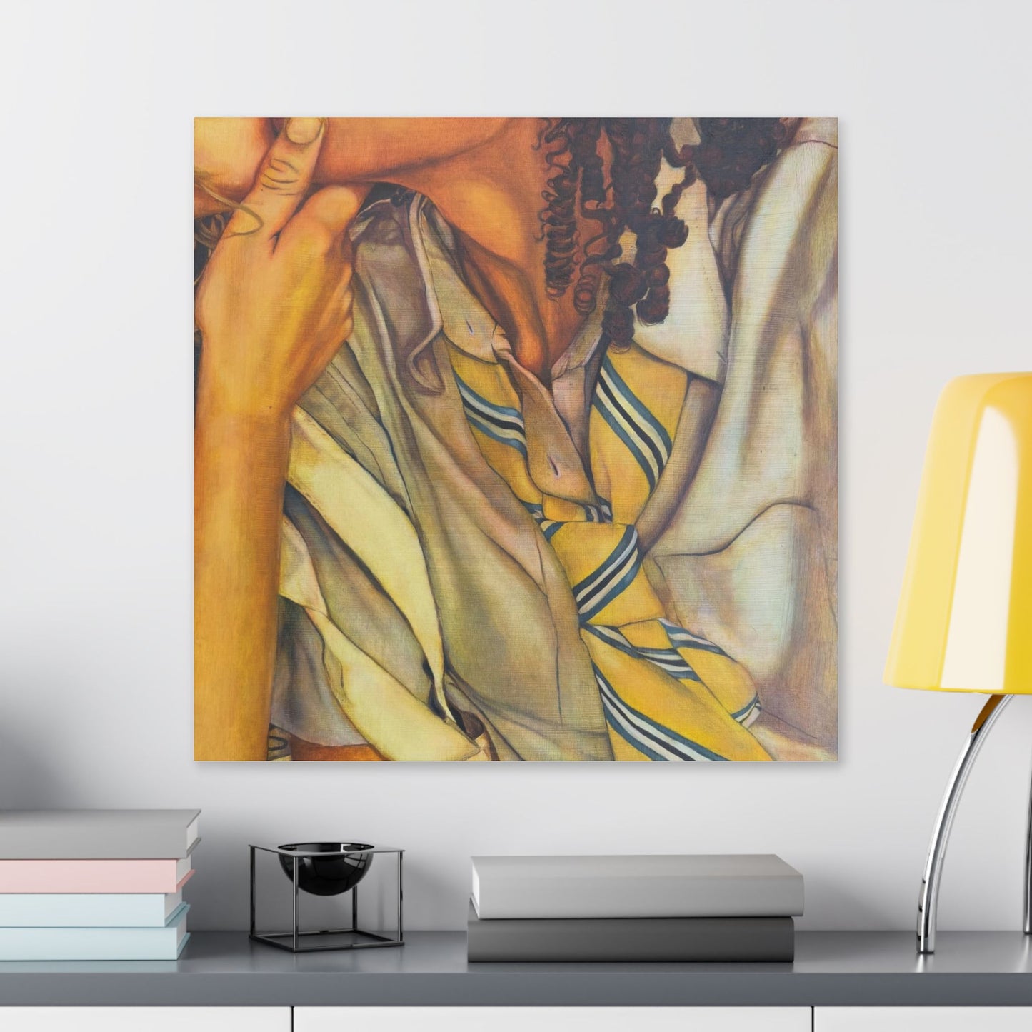 “We Broke Up” Stretched Canvas