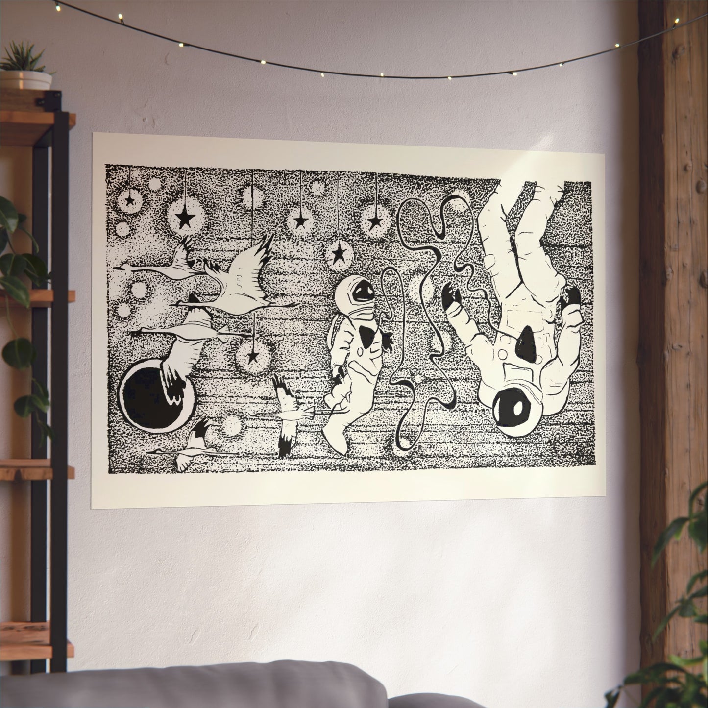 “Connection in Orbit” Premium Print