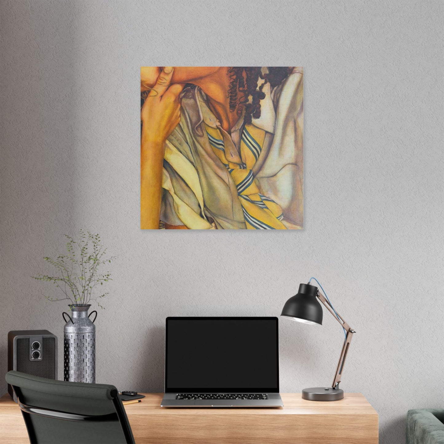 “We Broke Up” Stretched Canvas