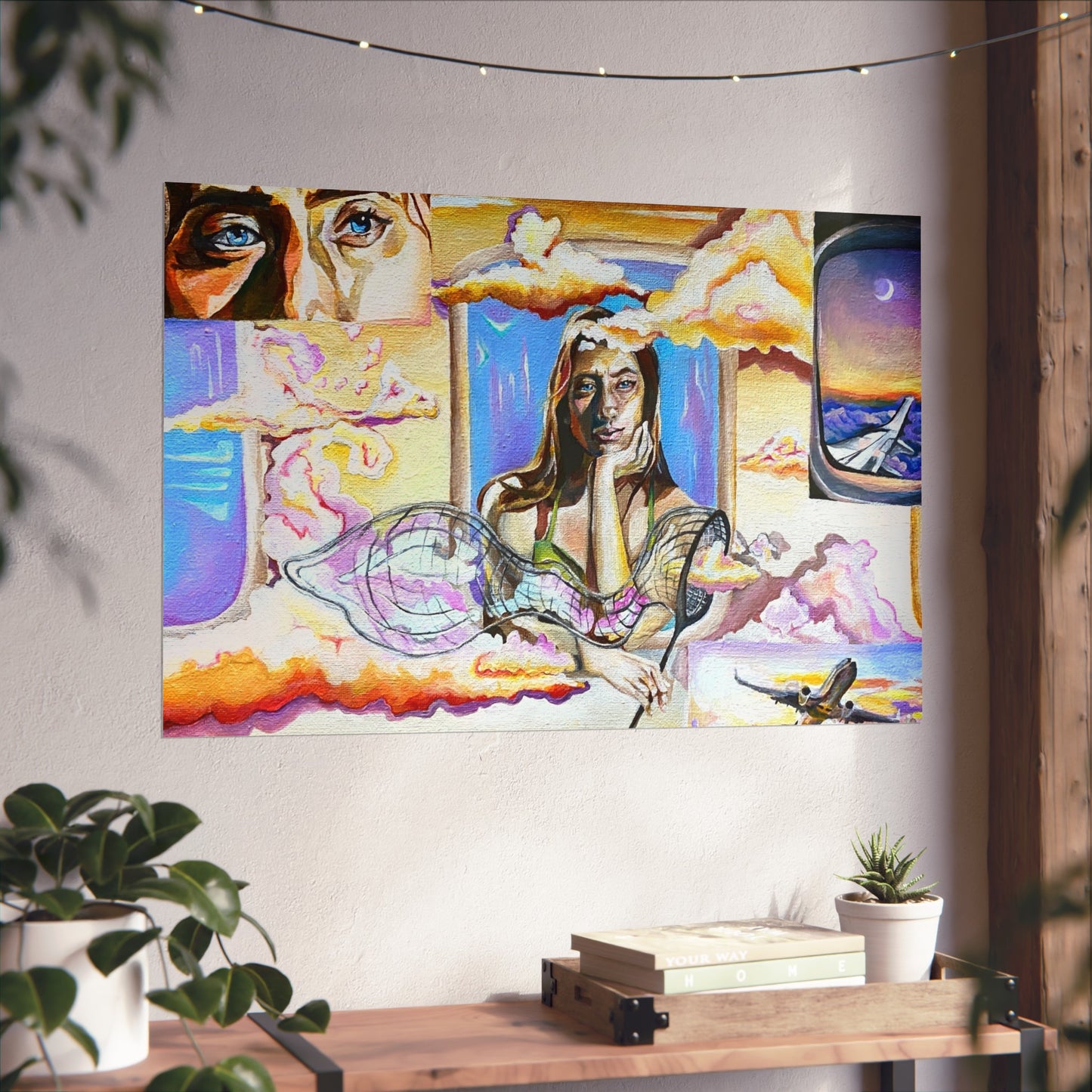 “Head in the Clouds” Premium print