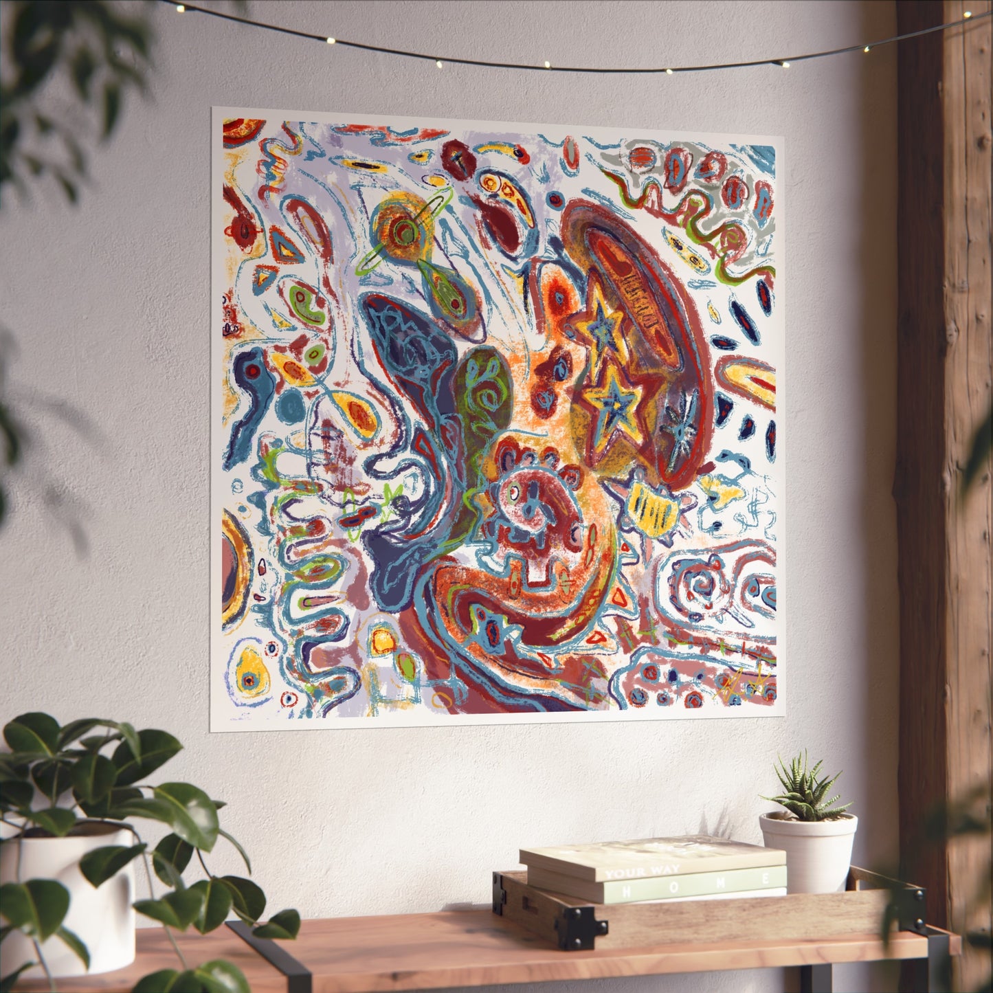 “WHATEVER” White Premium Print