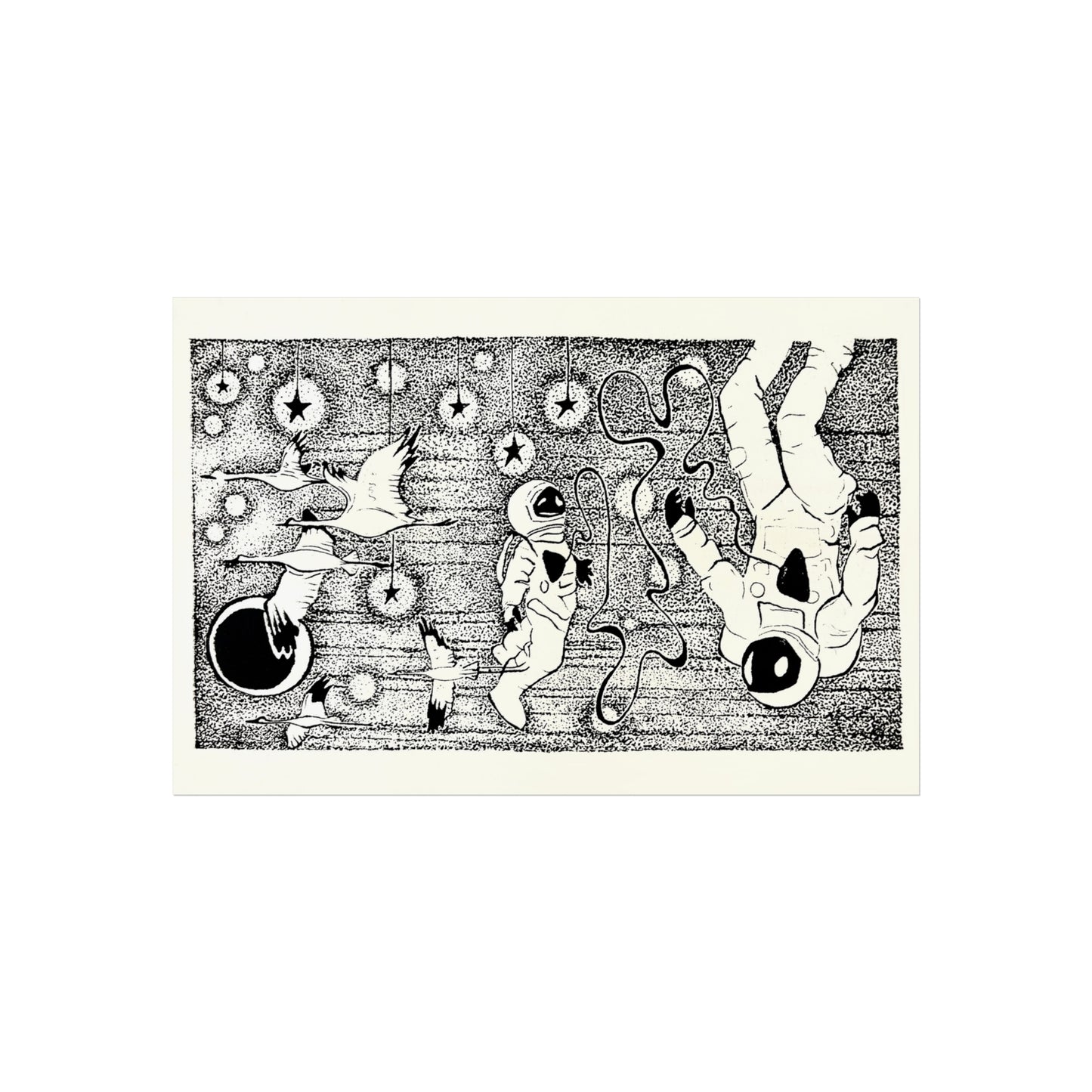 “Connection in Orbit” Premium Print