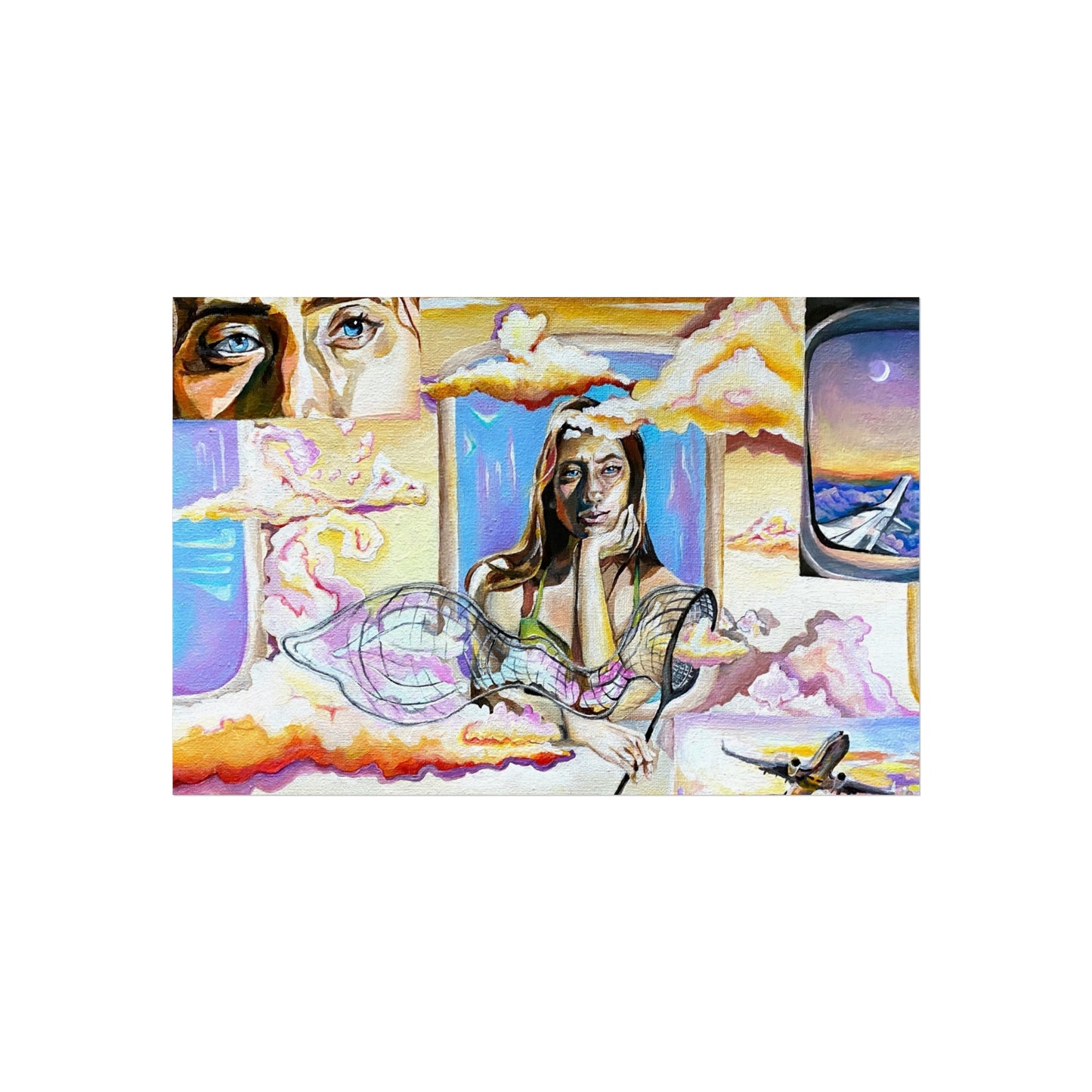 “Head in the Clouds” Premium print