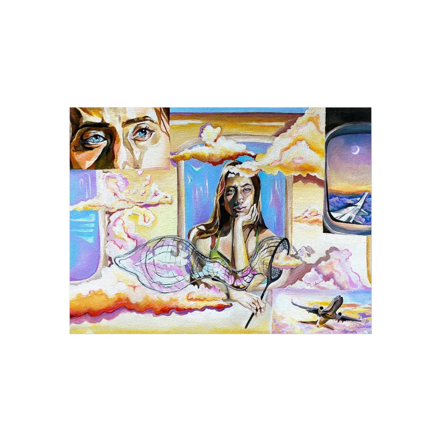 “Head in the Clouds” Premium print