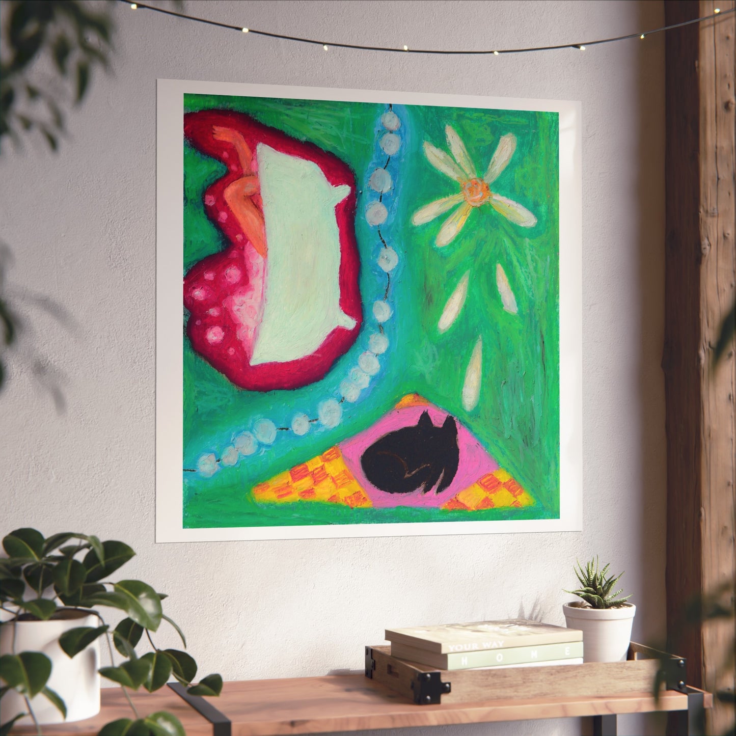 “Loves Me, Loves Me Not” Premium Print