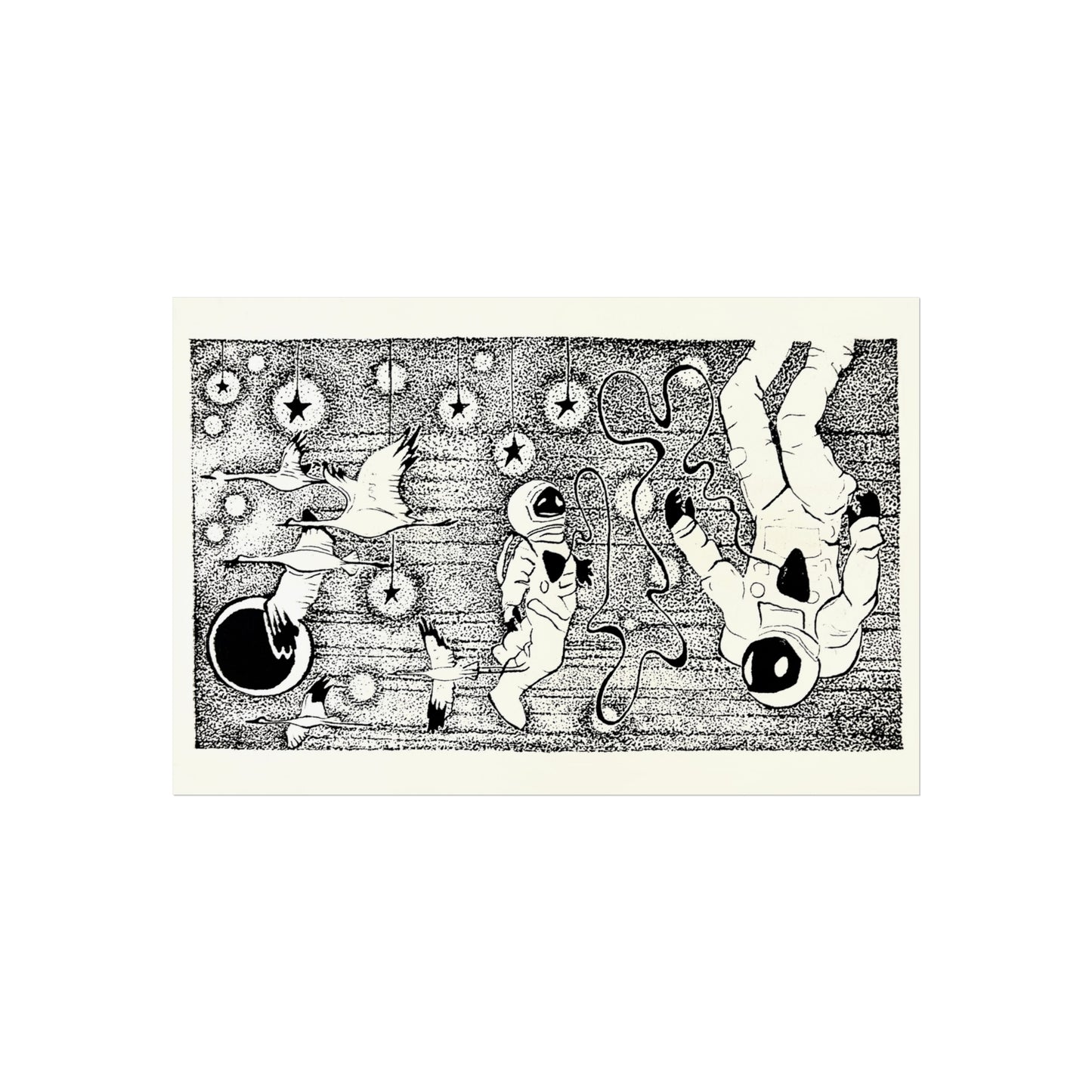 “Connection in Orbit” Premium Print