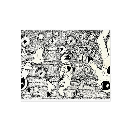 “Connection In Orbit” Premium Print - No Borders