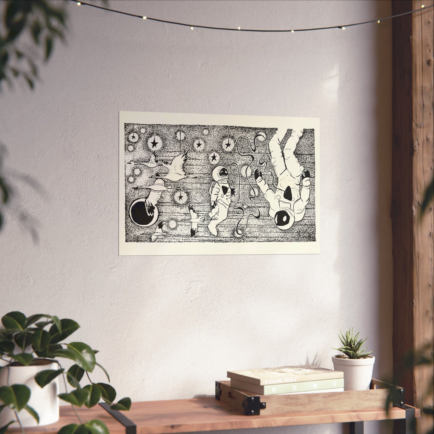 “Connection in Orbit” Premium Print
