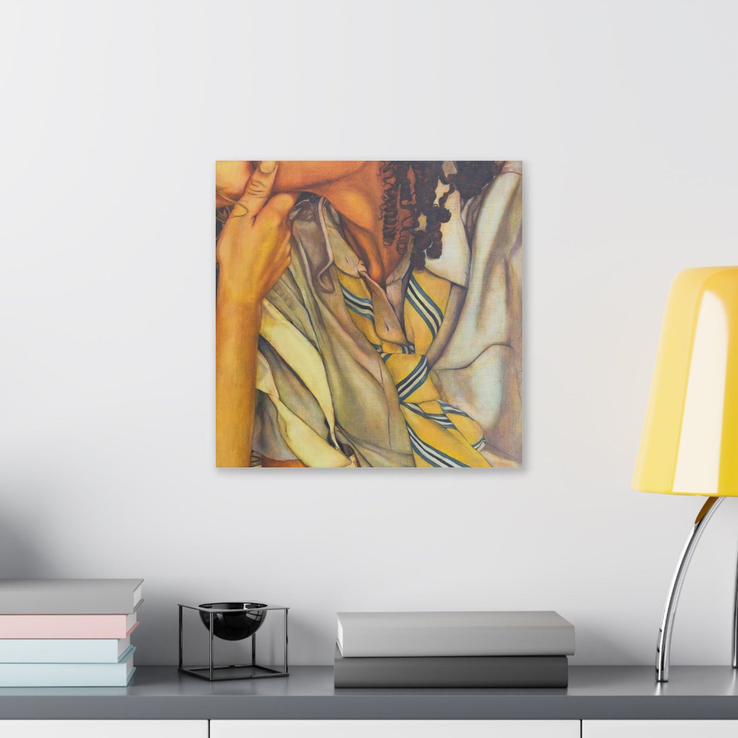 “We Broke Up” Stretched Canvas