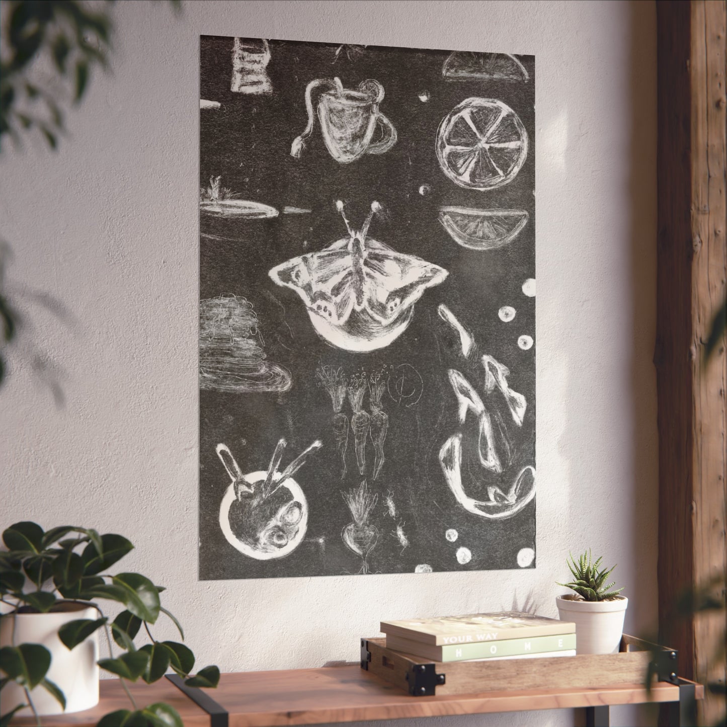 “Cozy Collage” Premium Print