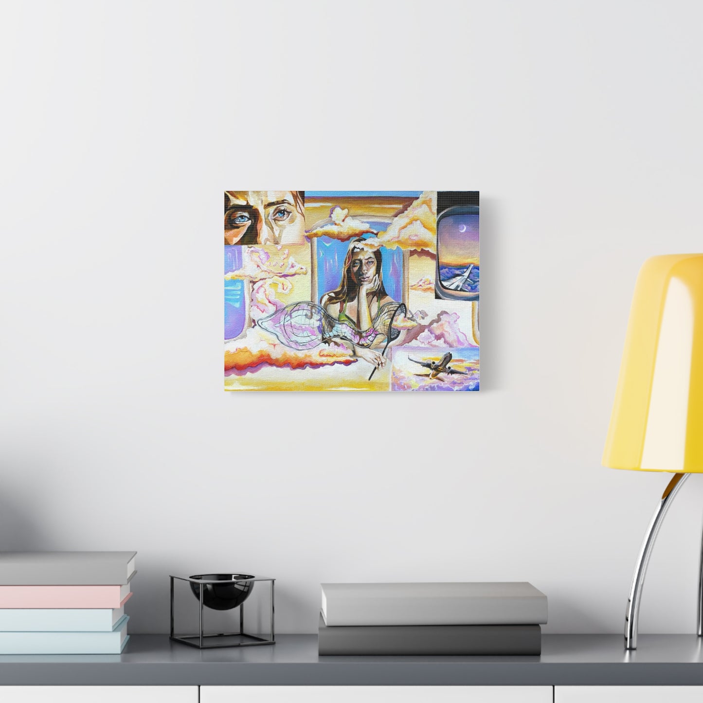 “Head in the Clouds” Matte Canvas, Stretched, 1.25"