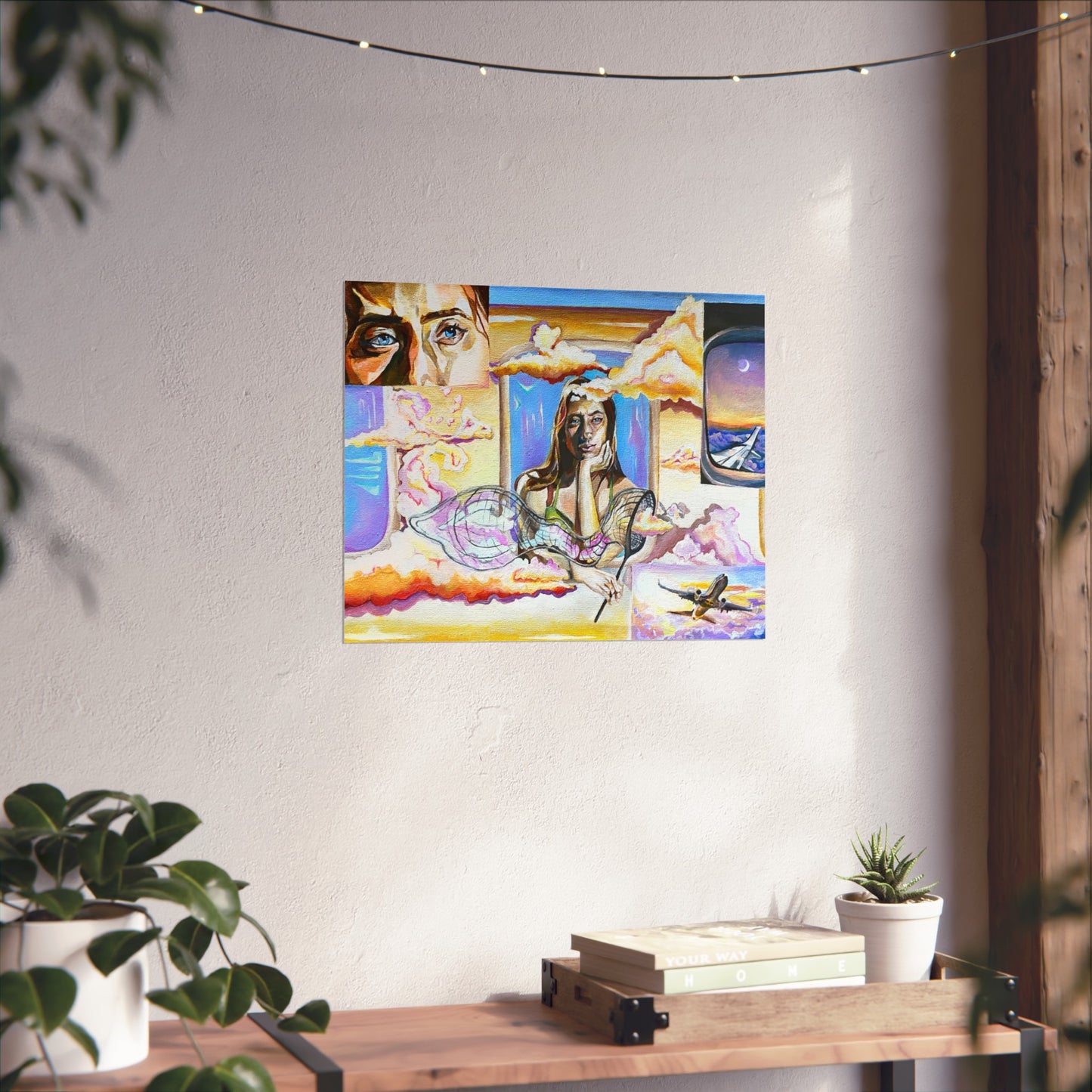 “Head in the Clouds” Premium print