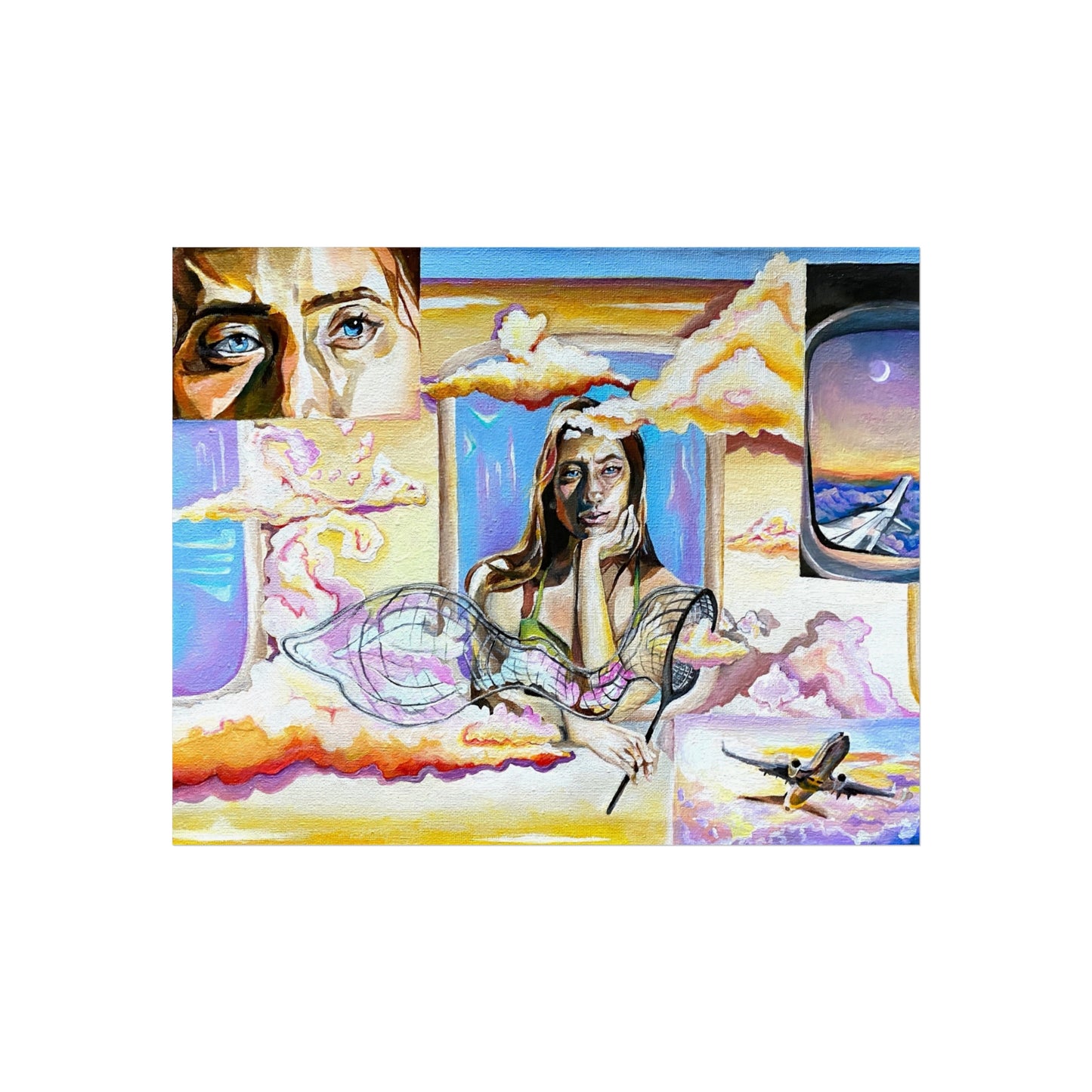 “Head in the Clouds” Premium print