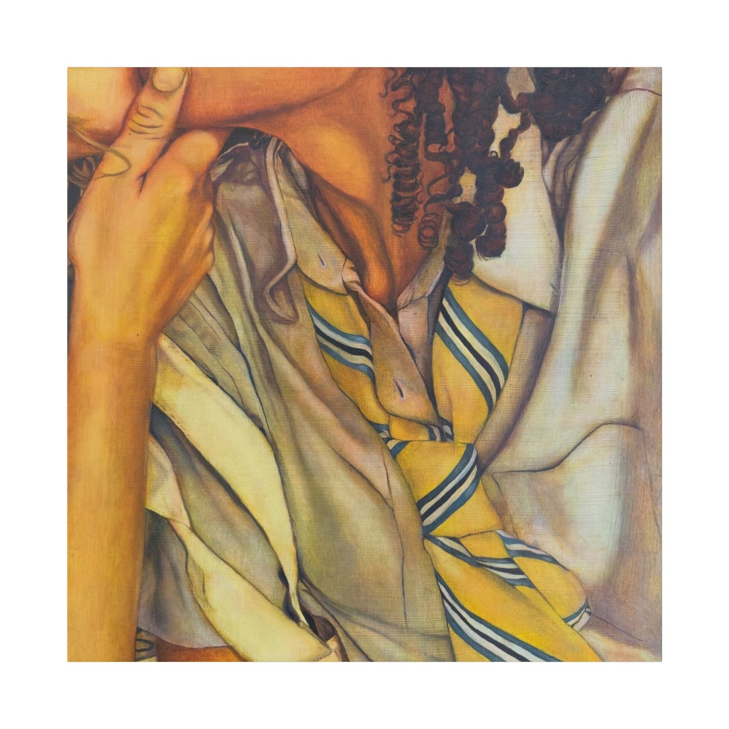 “We Broke Up” Stretched Canvas