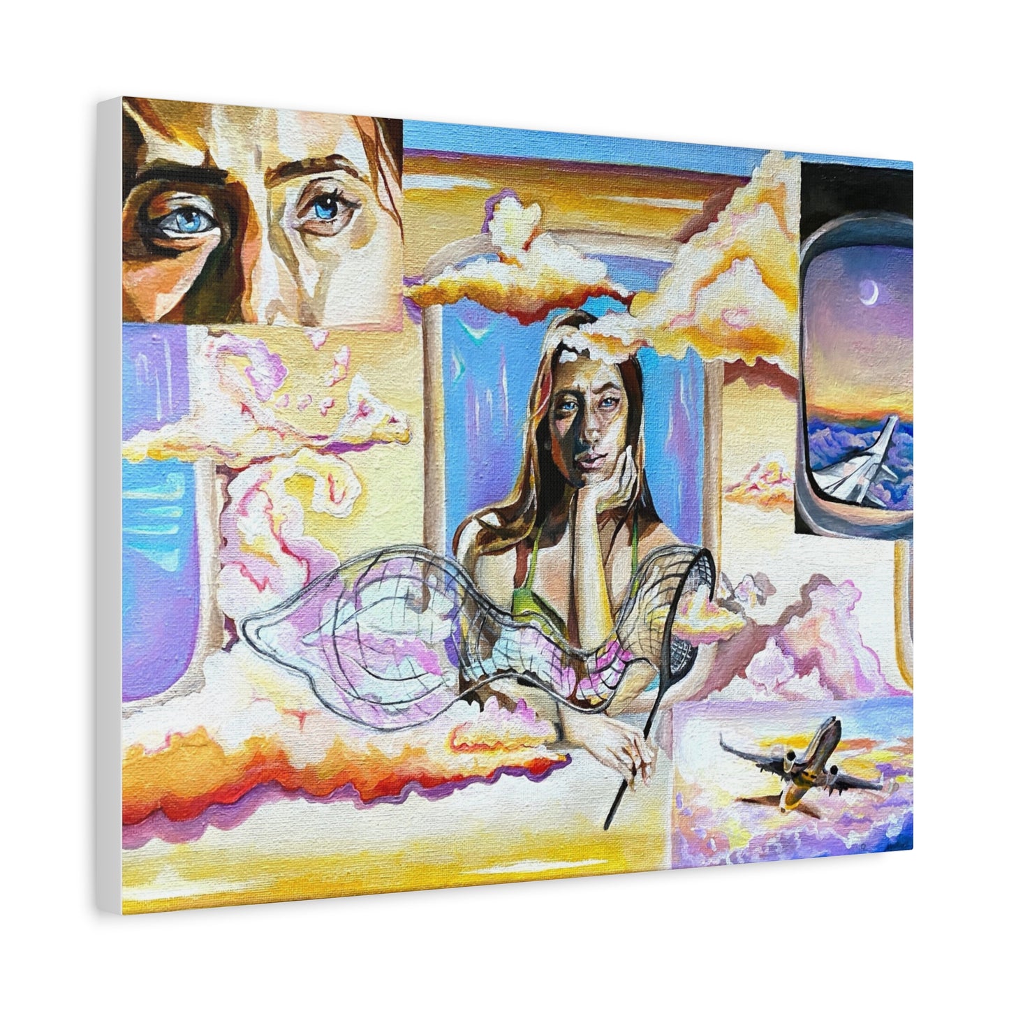 “Head in the Clouds” Matte Canvas, Stretched, 1.25"