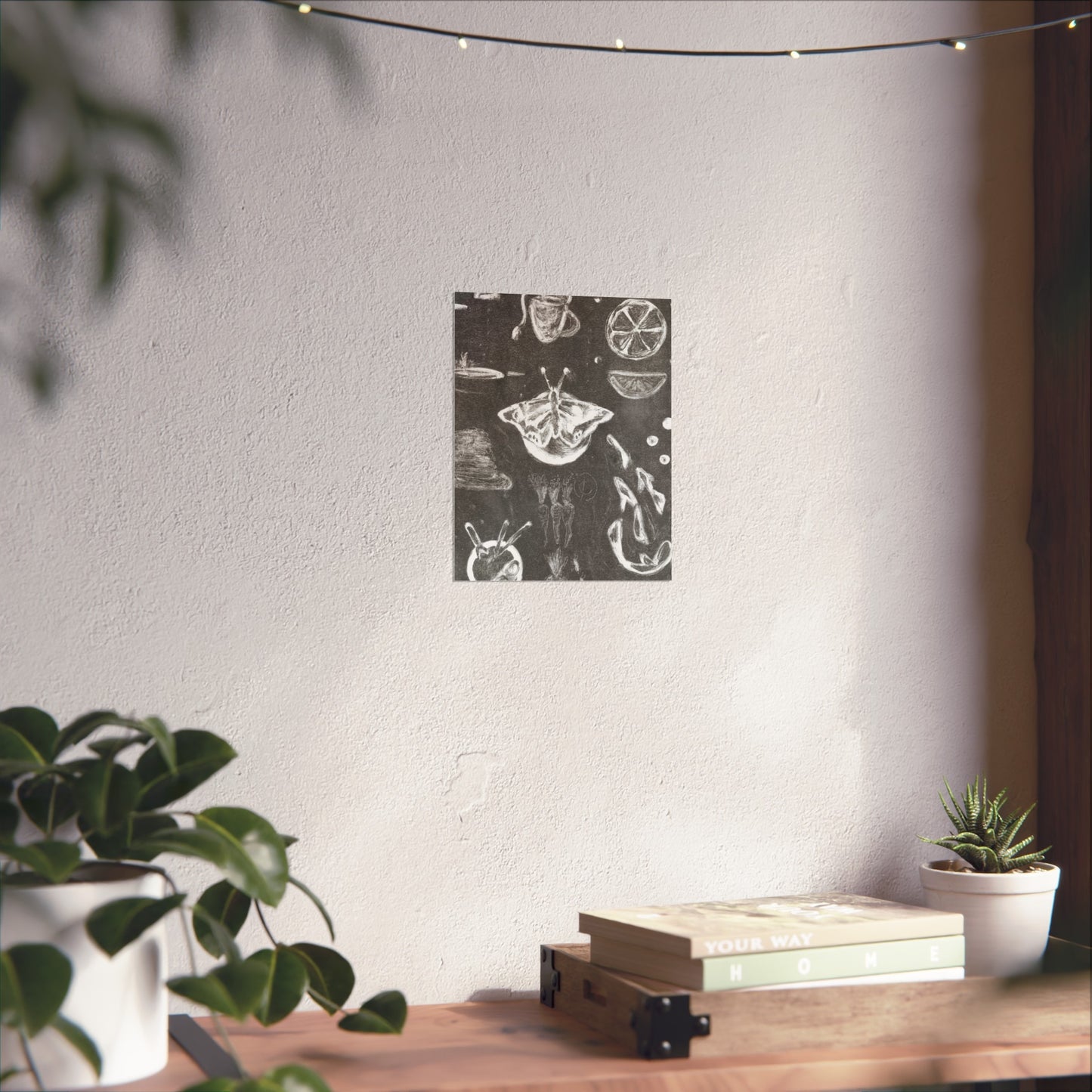 “Cozy Collage” Premium Print