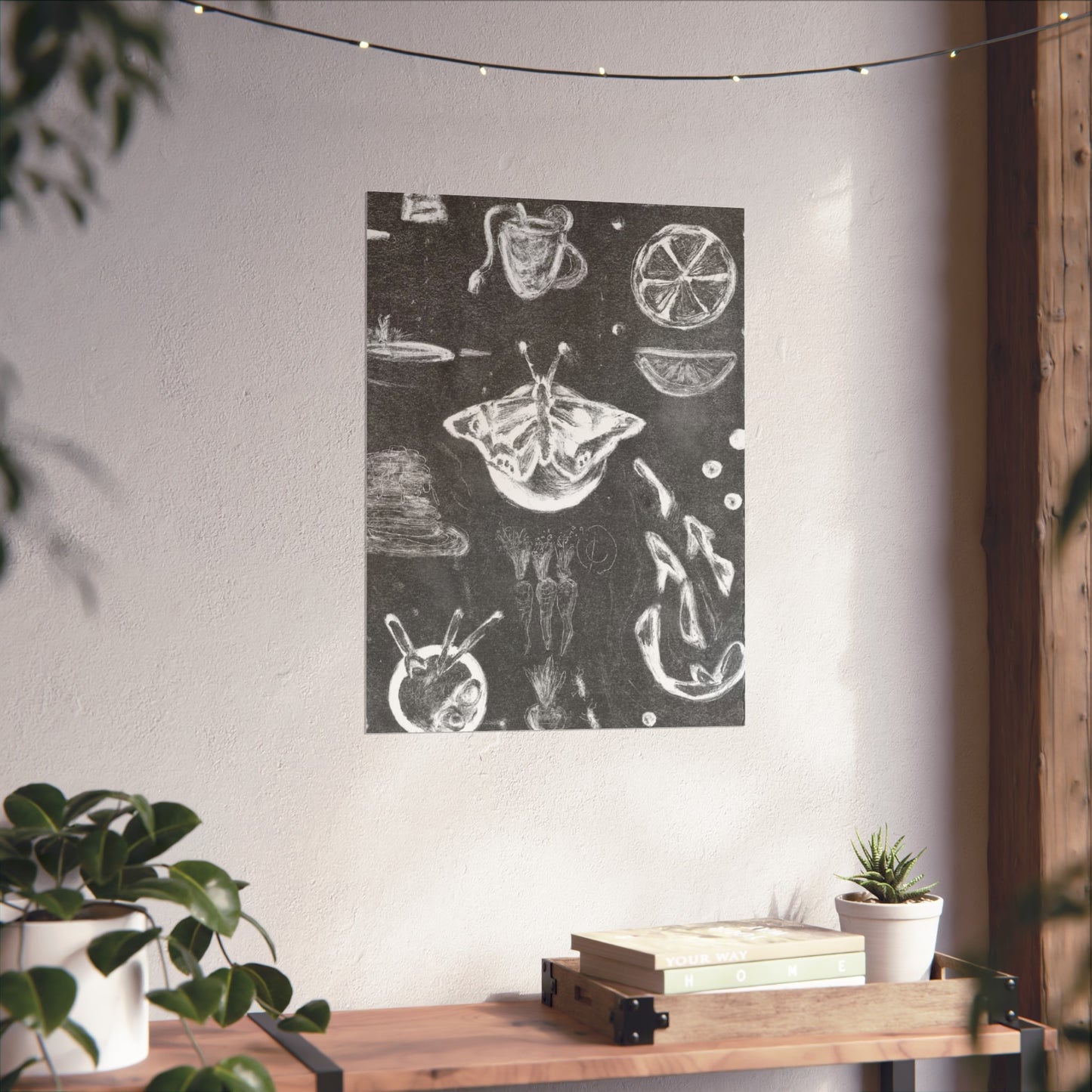 “Cozy Collage” Premium Print