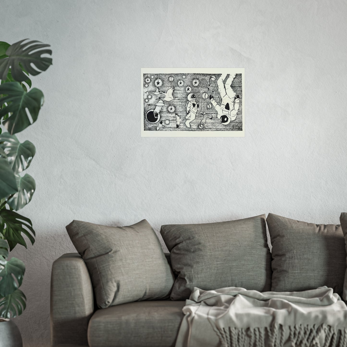 “Connection in Orbit” Premium Print
