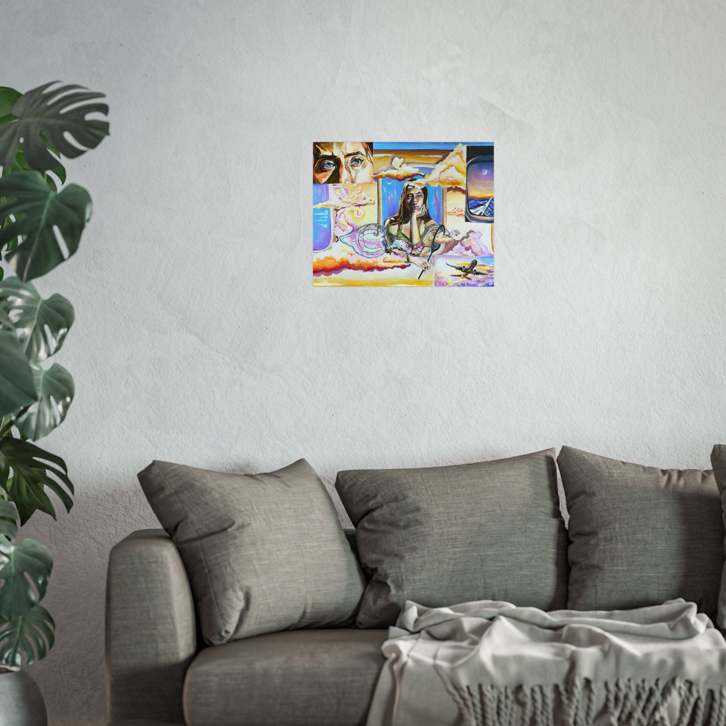 “Head in the Clouds” Premium print