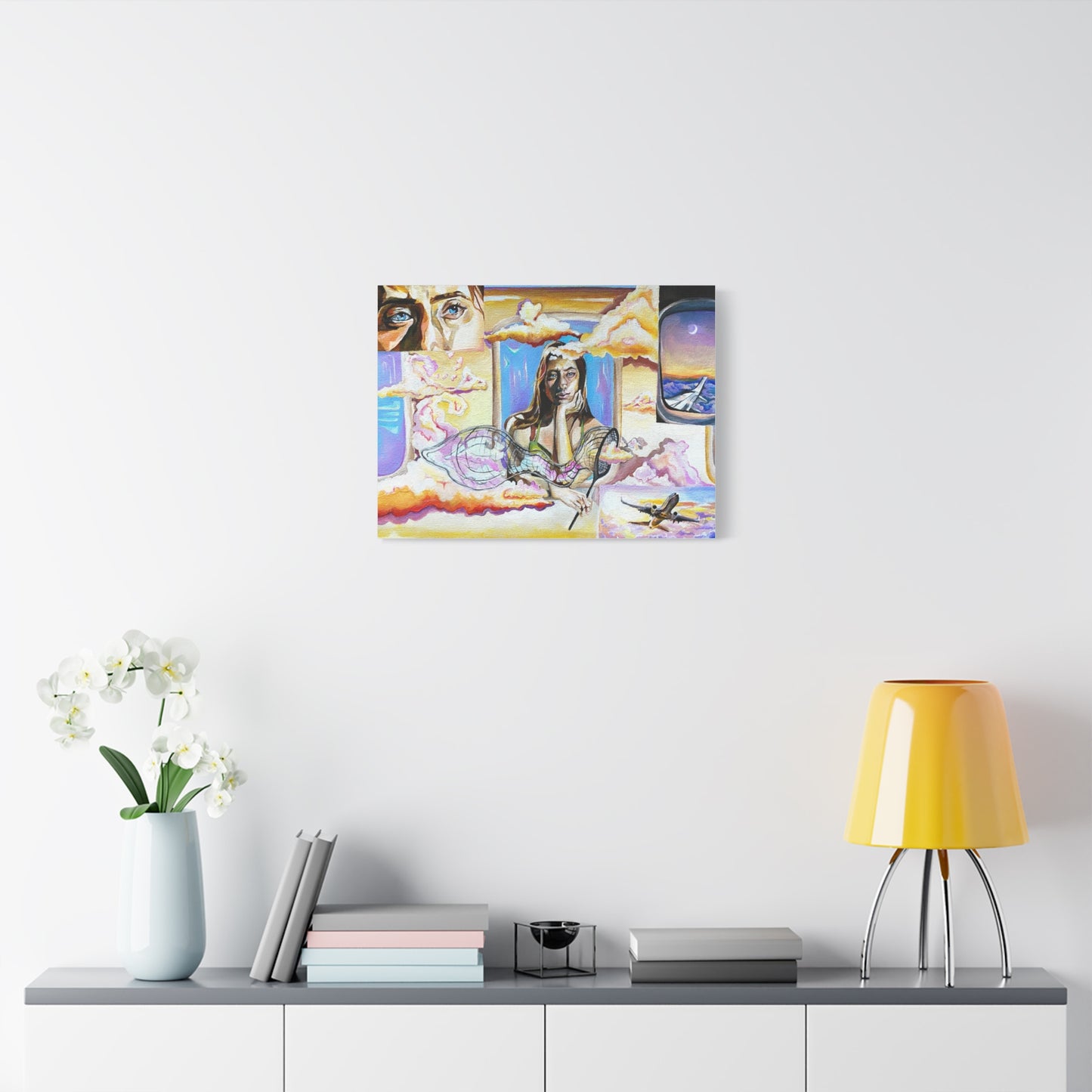 “Head in the Clouds” Matte Canvas, Stretched, 1.25"