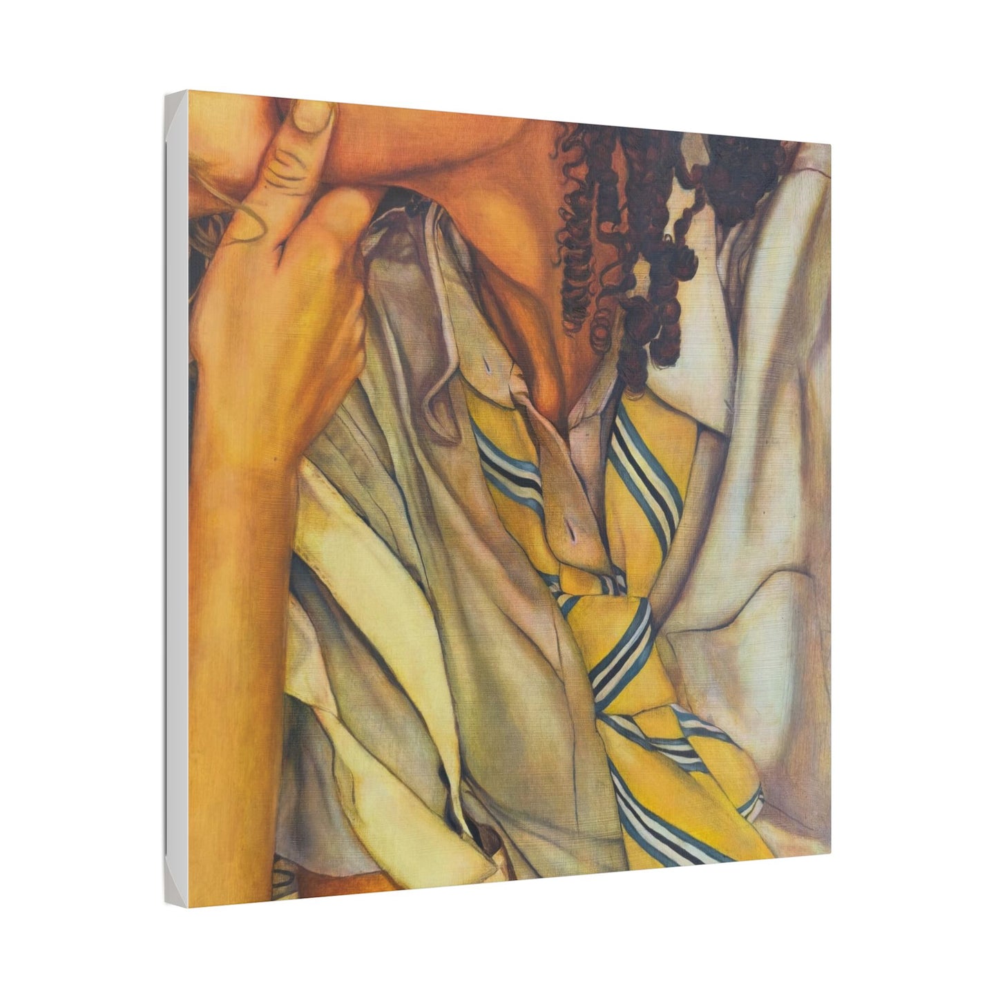 “We Broke Up” Stretched Canvas