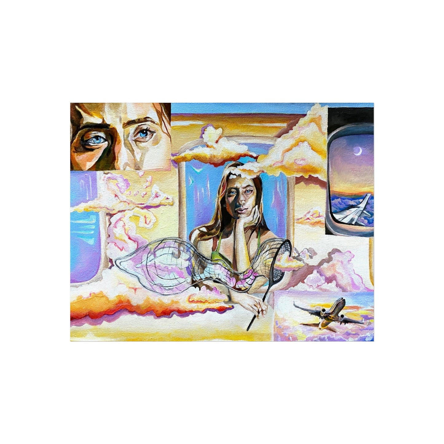 “Head in the Clouds” Premium print