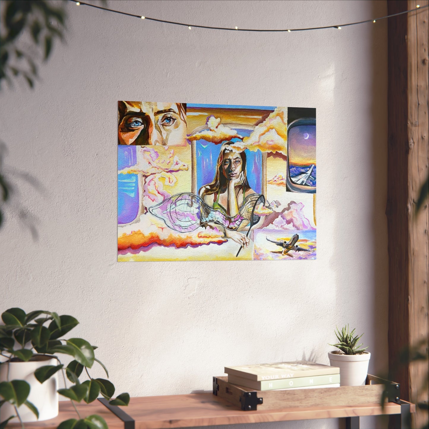 “Head in the Clouds” Premium print
