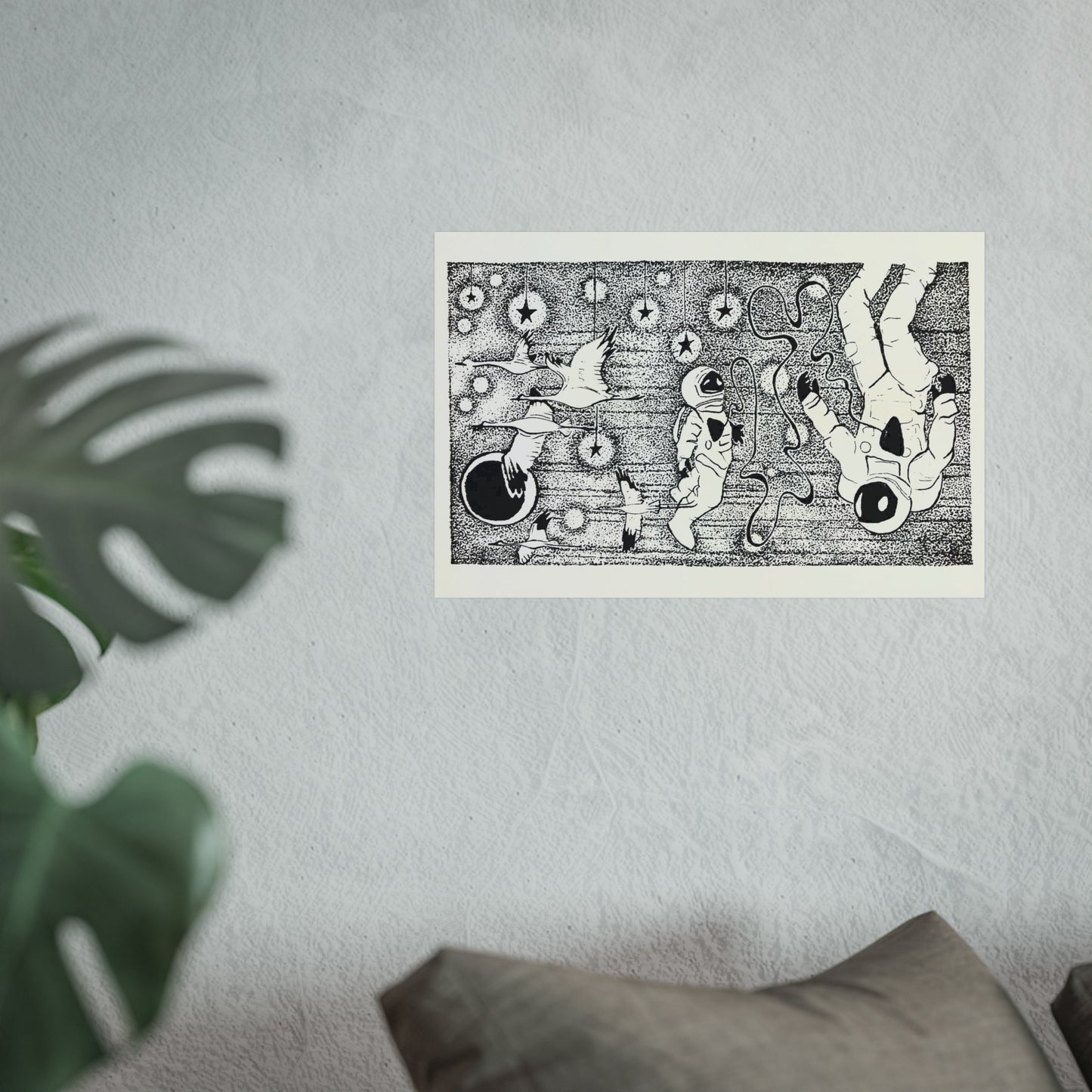 “Connection in Orbit” Premium Print