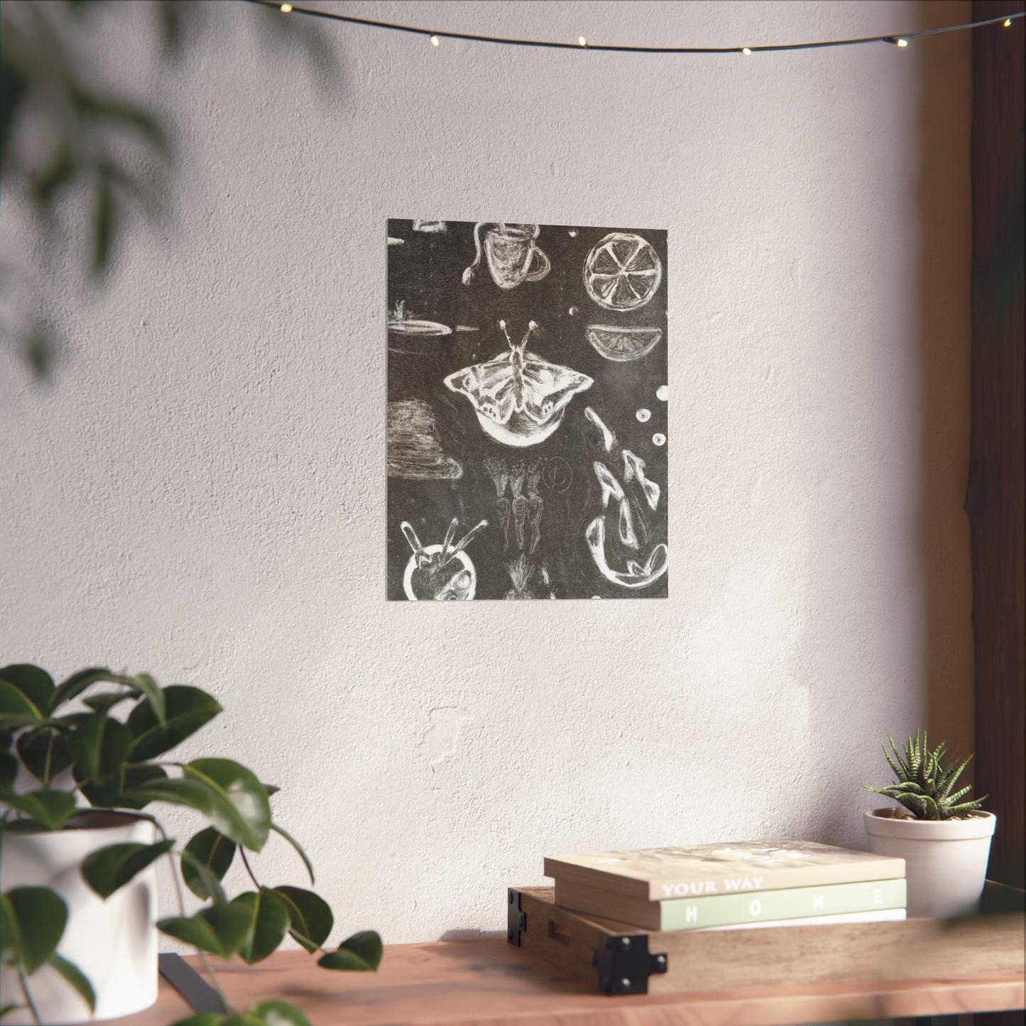 “Cozy Collage” Premium Print