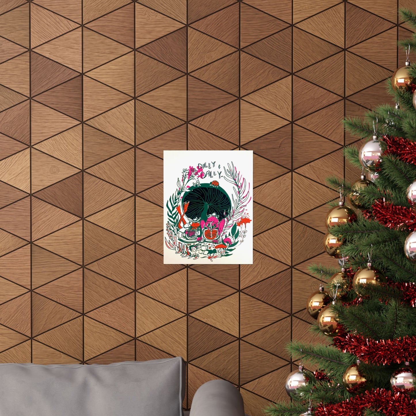 “Dilly Dally” Premium Print