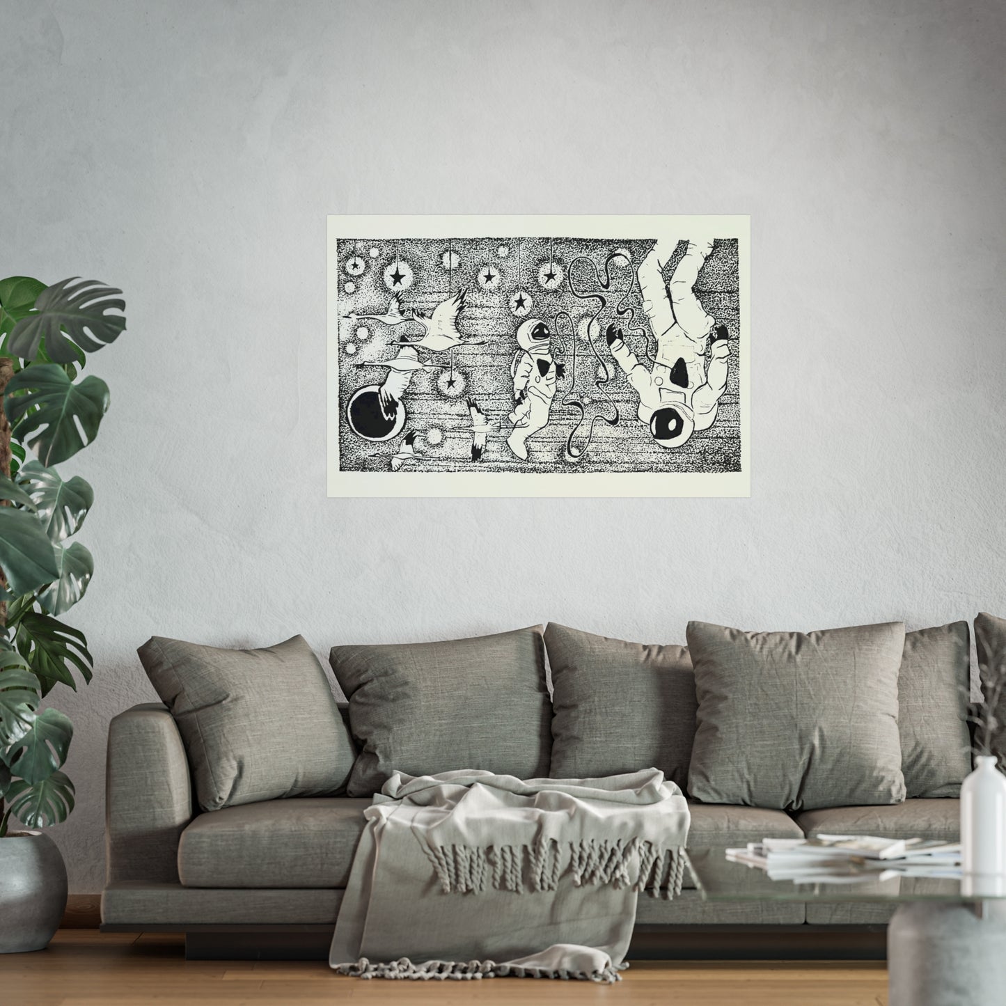 “Connection in Orbit” Premium Print