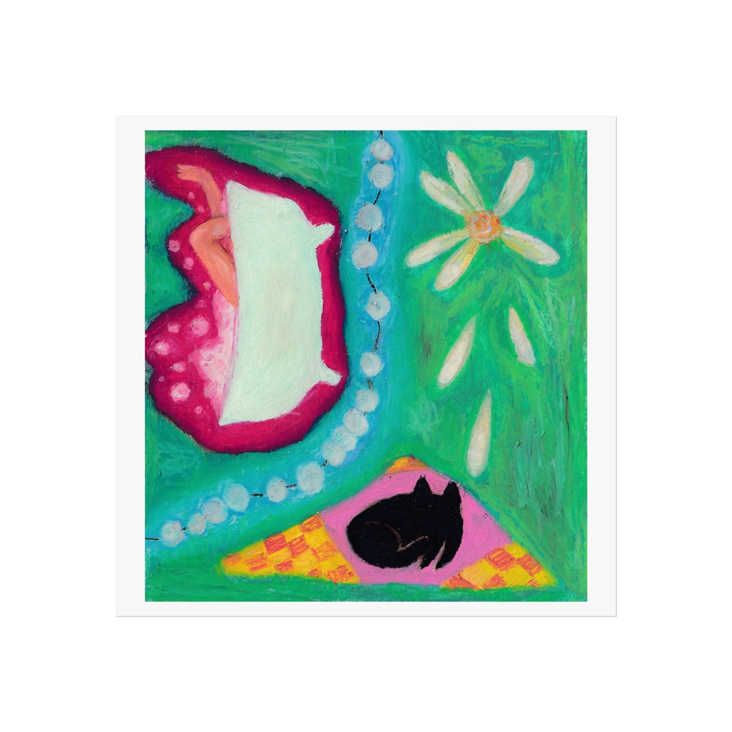 “Loves Me, Loves Me Not” Premium Print