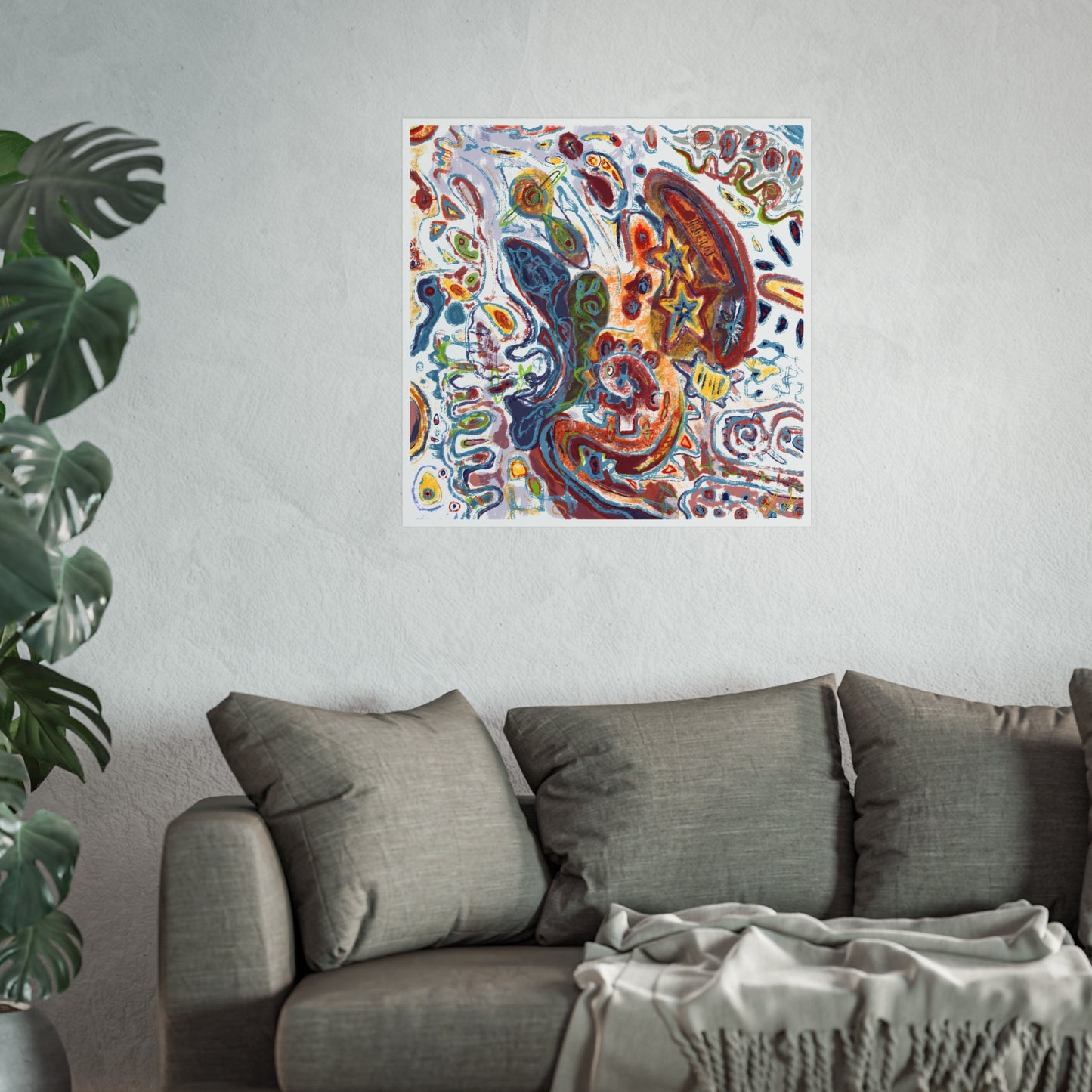 “WHATEVER” White Premium Print
