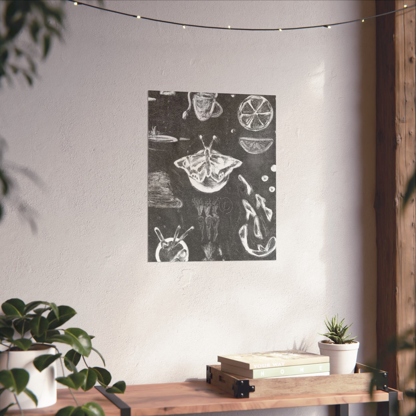 “Cozy Collage” Premium Print