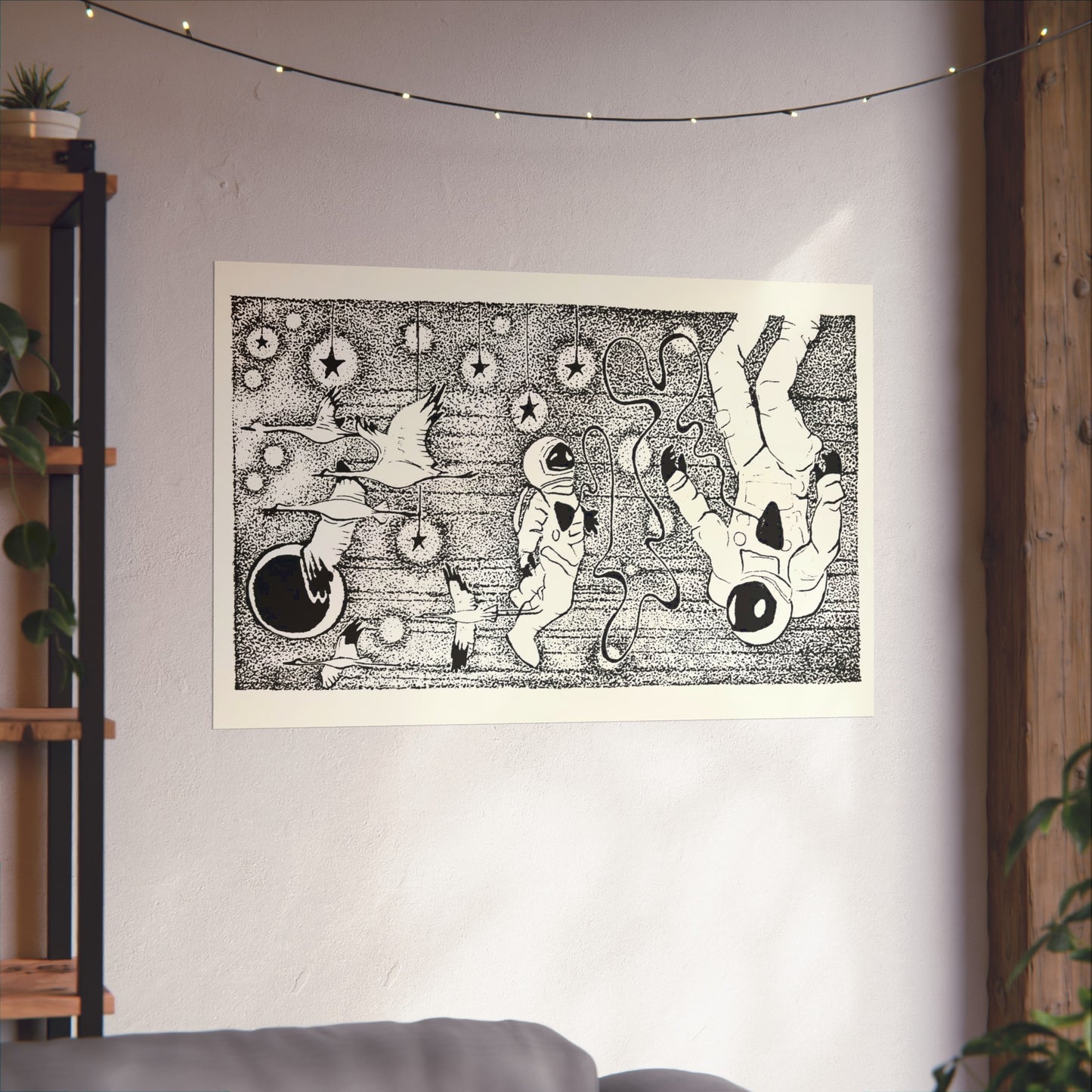 “Connection in Orbit” Premium Print