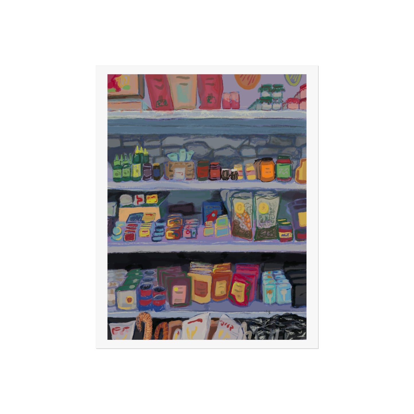 “Clean up on Aisle $*%#” Fine Art Poster, Wall Art, Home Decor, Gift Idea, Modern Art Print