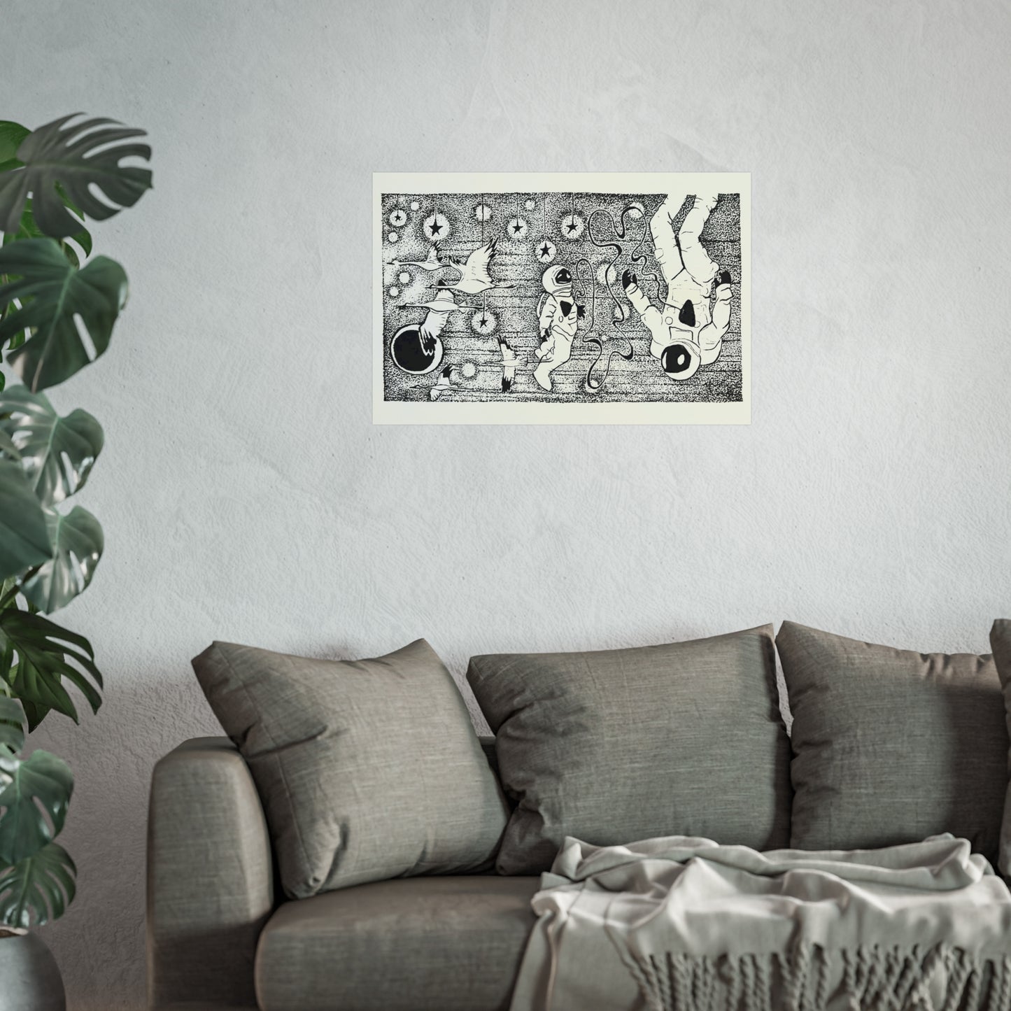 “Connection in Orbit” Premium Print