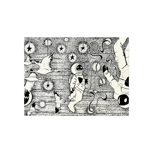 “Connection In Orbit” Premium Print - No Borders