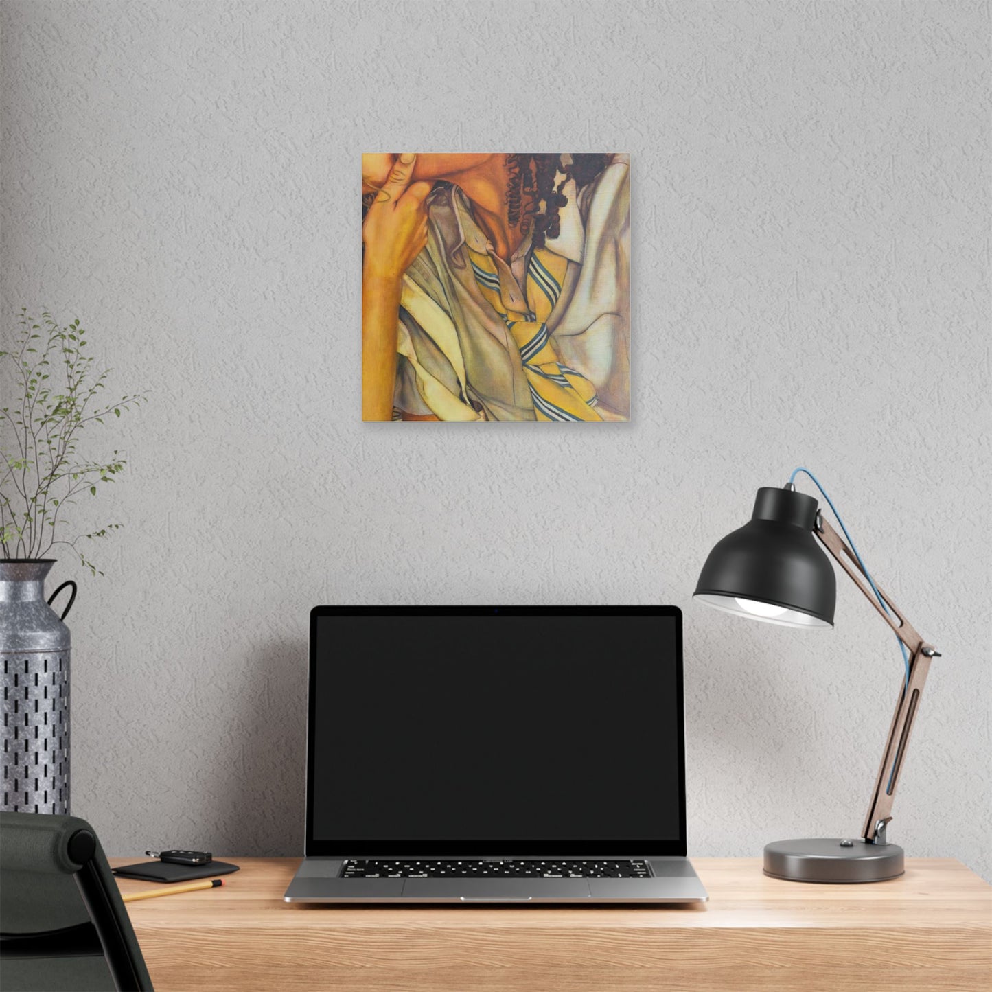“We Broke Up” Stretched Canvas