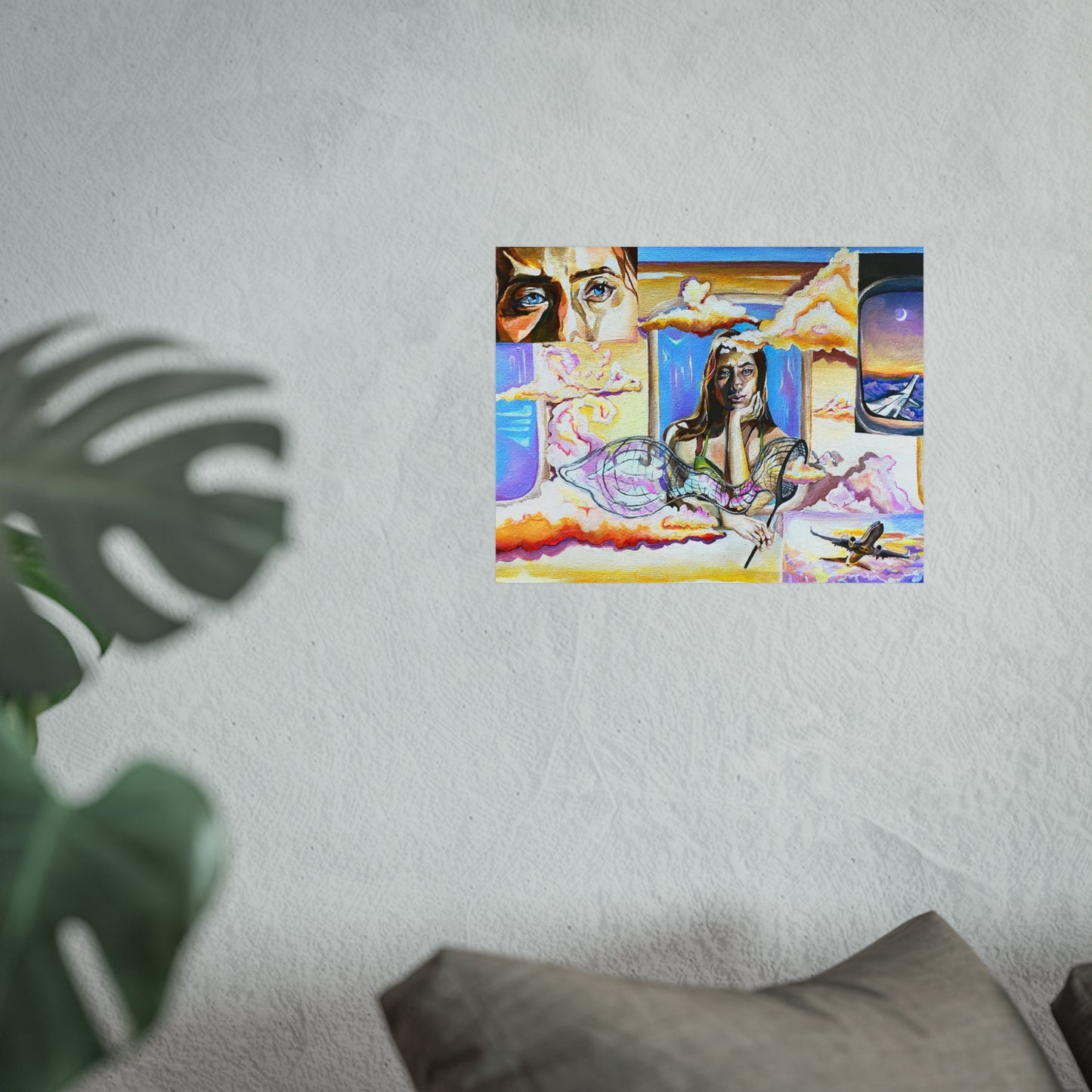 “Head in the Clouds” Premium print