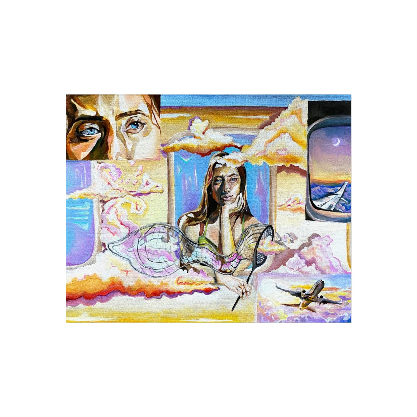 “Head in the Clouds” Premium print