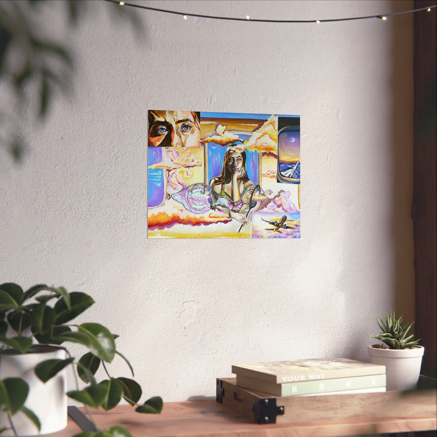 “Head in the Clouds” Premium print