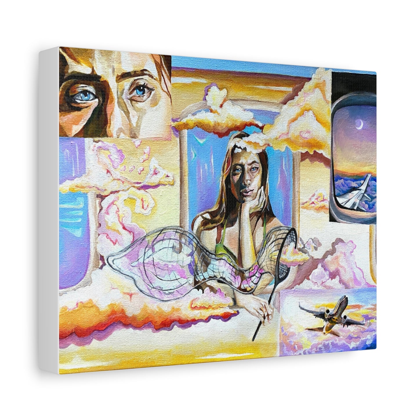 “Head in the Clouds” Matte Canvas, Stretched, 1.25"