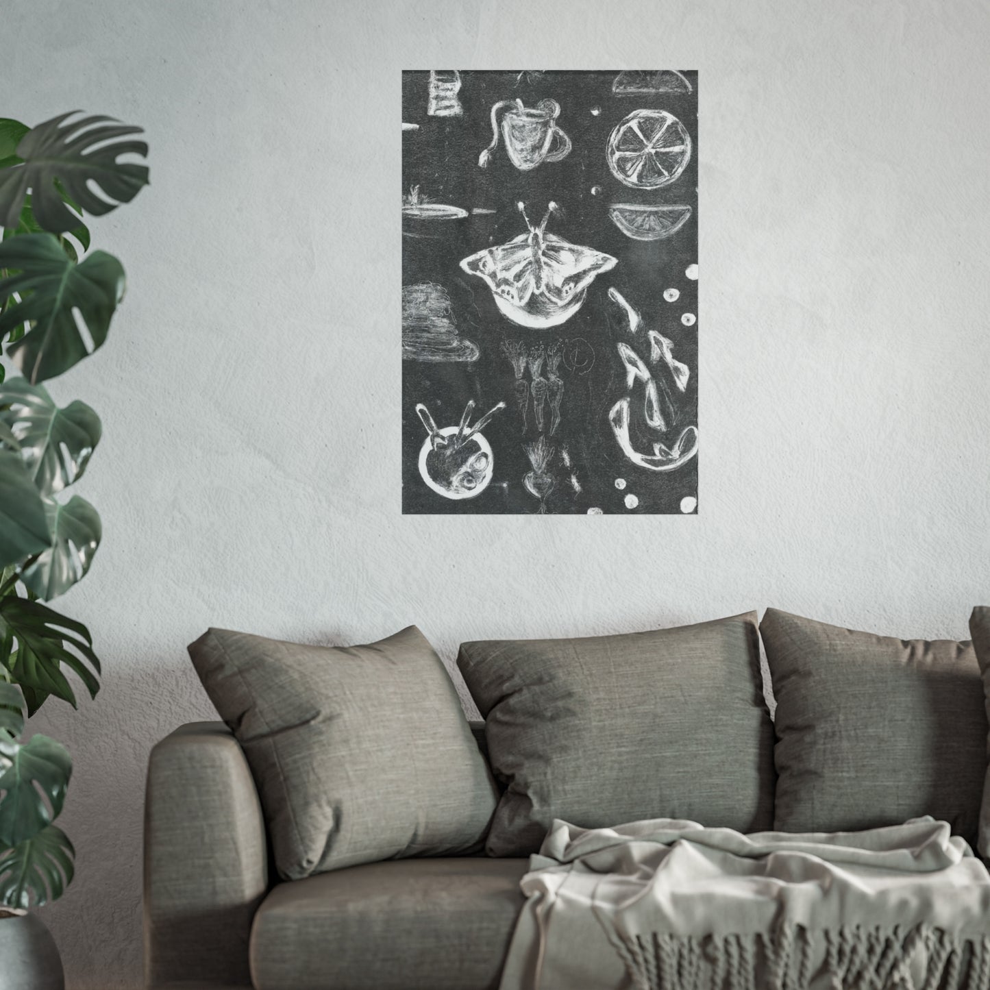 “Cozy Collage” Premium Print