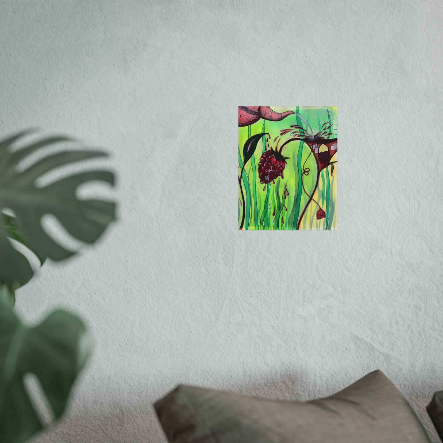 “Raspberry Tea” Premium Print