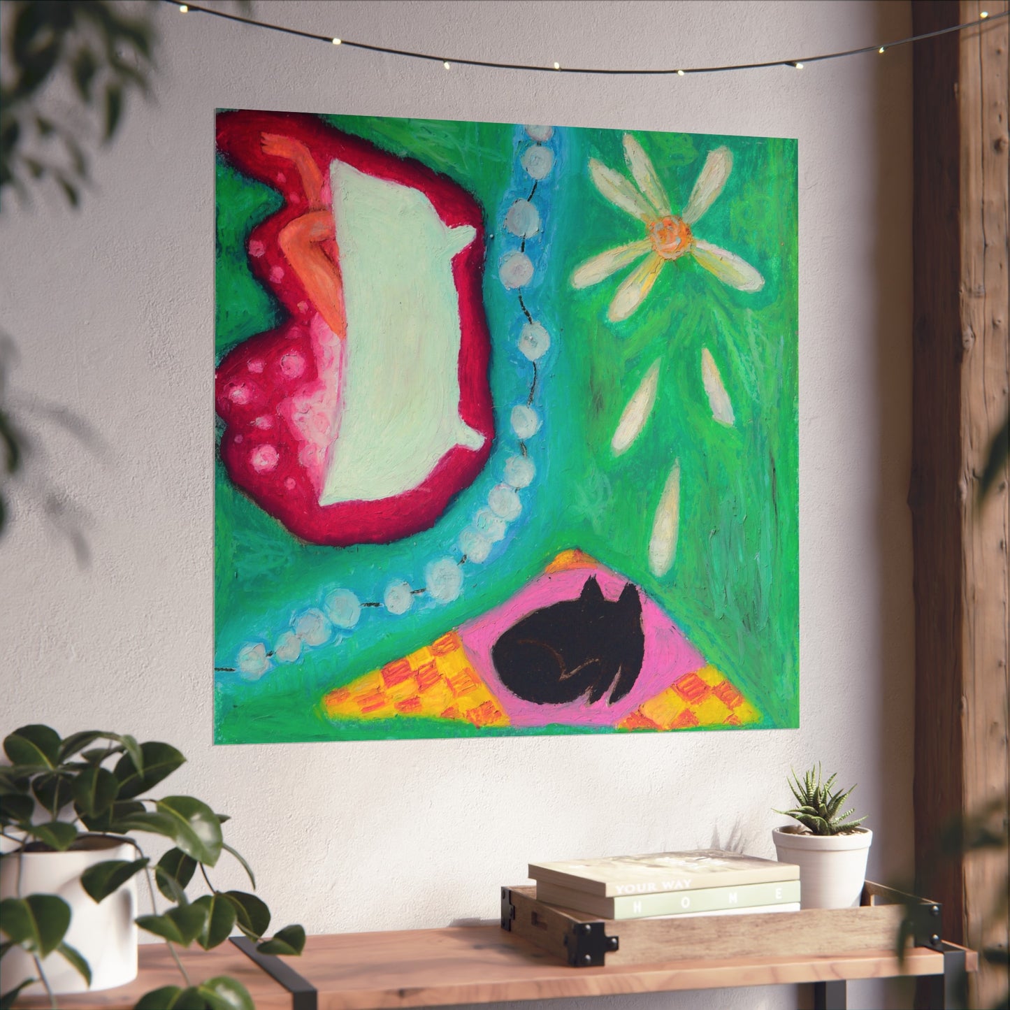 “Loves Me, Loves Me Not” Premium Print