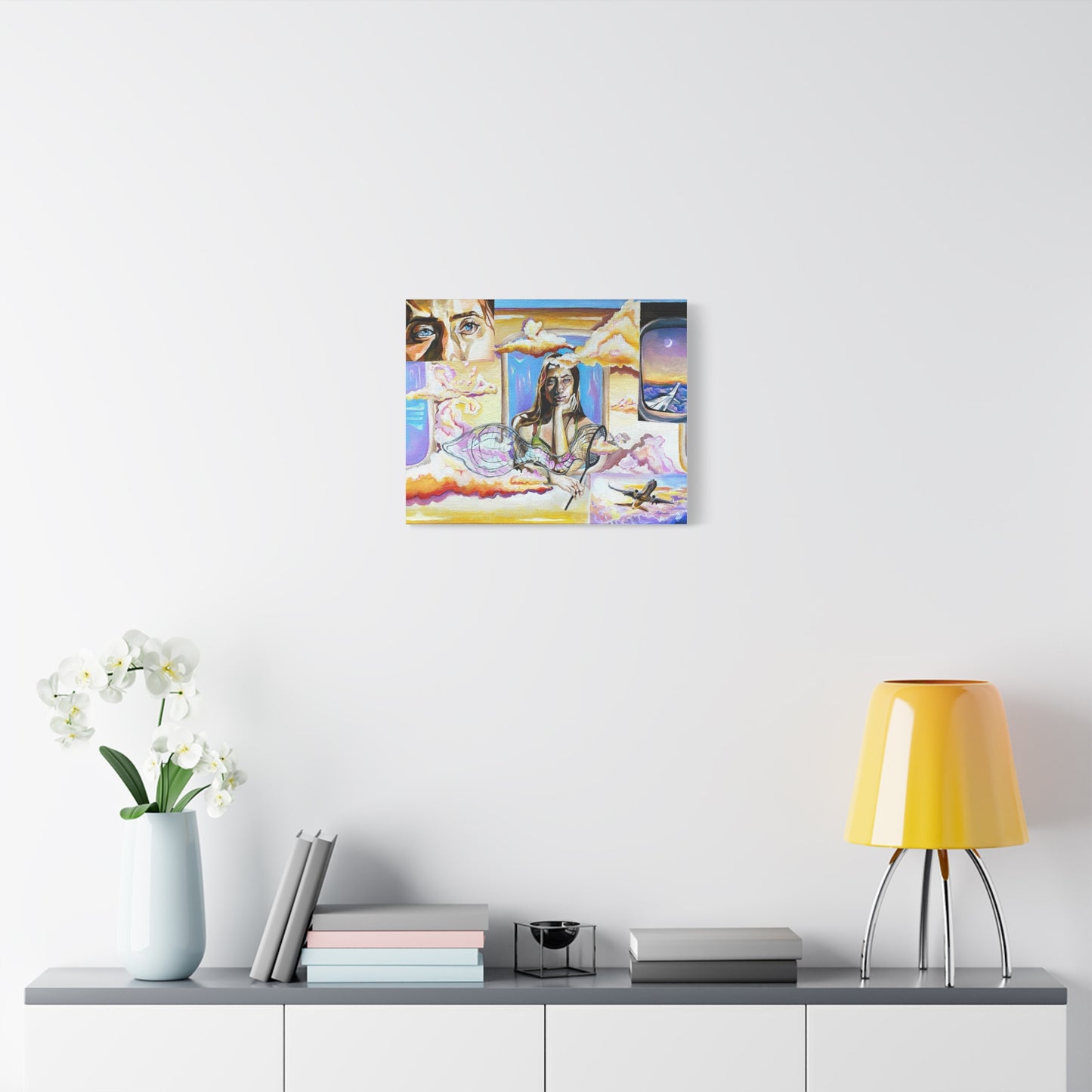 “Head in the Clouds” Matte Canvas, Stretched, 1.25"