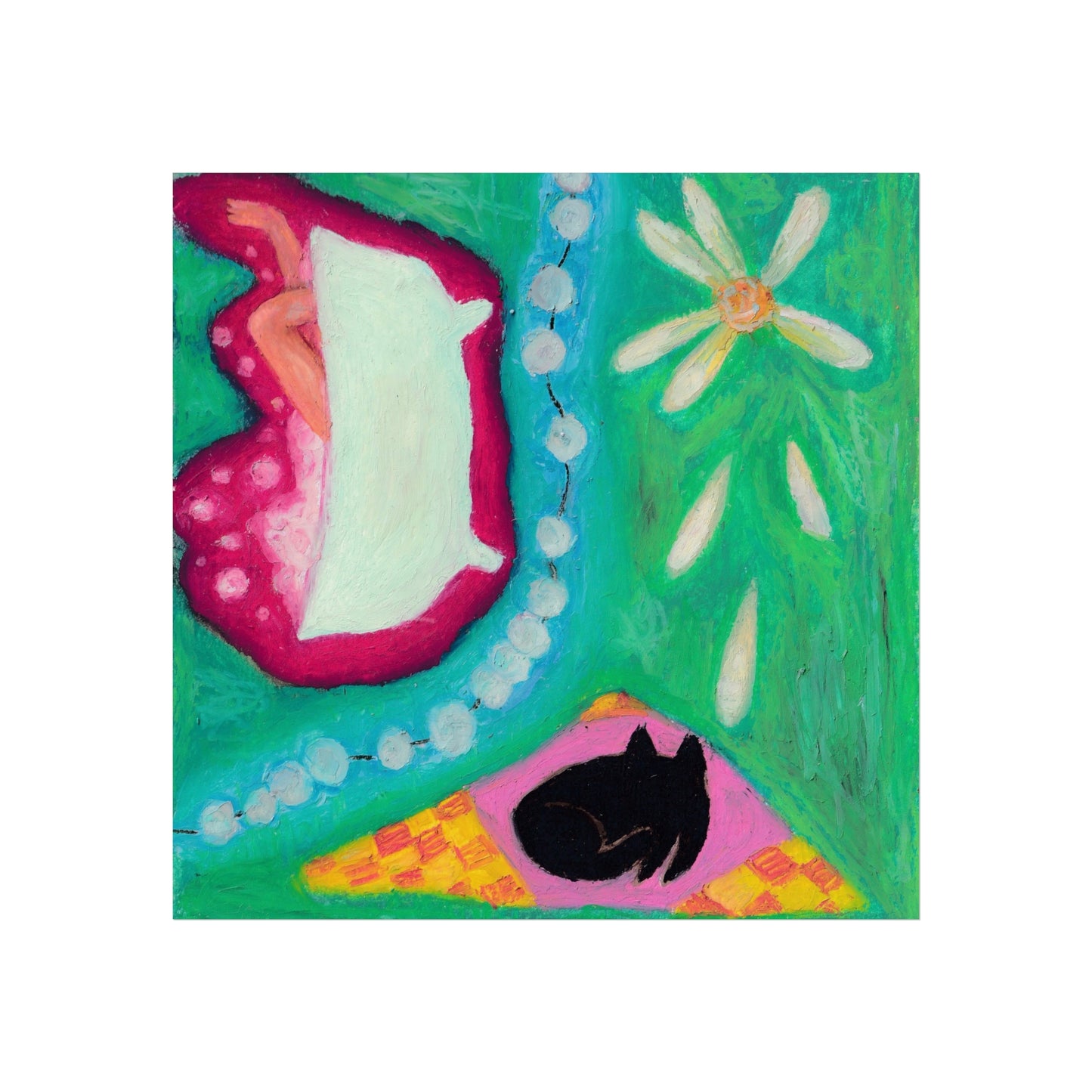 “Loves Me, Loves Me Not” Premium Print